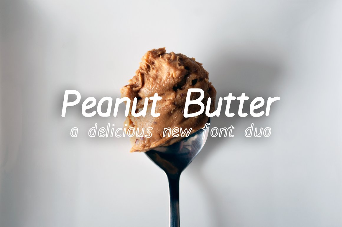 A Deliciously Bold Choice: The Peanut Butter Font Duo