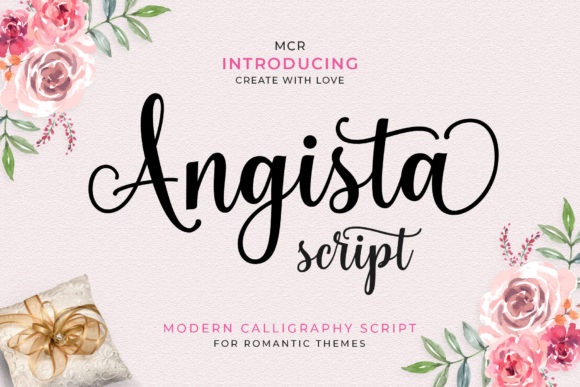 Angista Script: A Luxury Font for Modern Branding