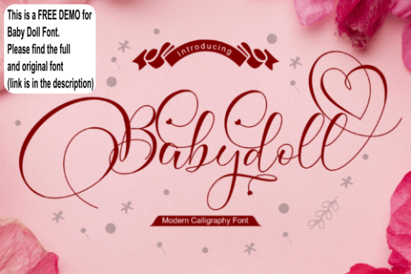Babydoll Font: A Romantic Touch for Modern Designs