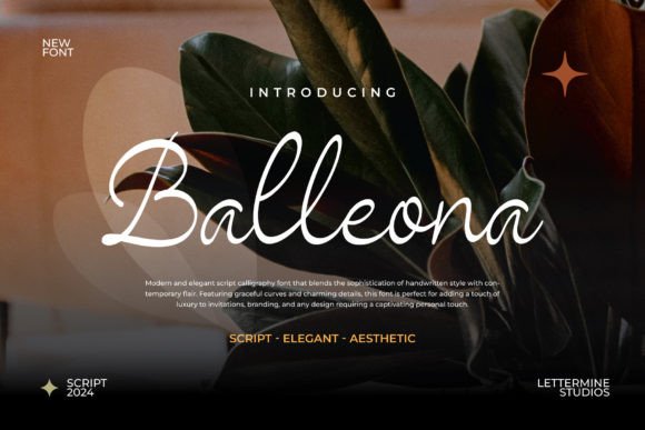 Balleona Font: Adding Handwritten Elegance to Your Designs