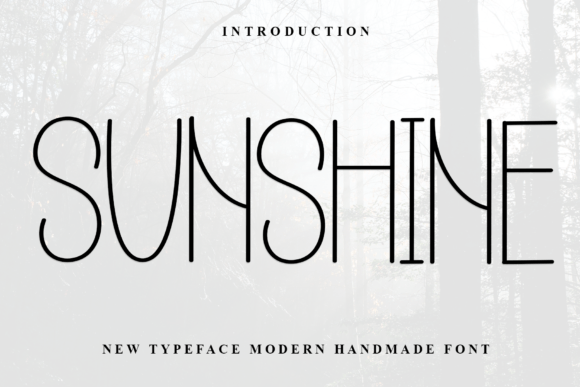Bring Warmth to Your Designs with Sunshine Font