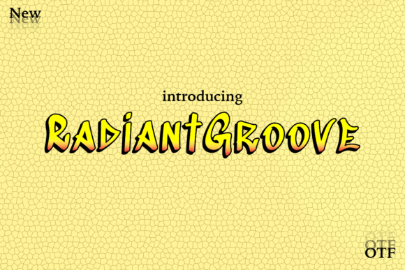 Discover Radiant Groove Font: A Modern Display Typeface