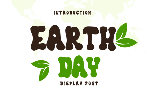 Earth Day Font: A Natural Touch for Handcrafted Designs