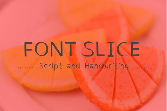 Font Slice: A Minimal Handwritten Typeface That Elevates Projects