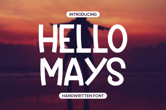 Hello Mays Font: Bold Handwritten Style for Brands