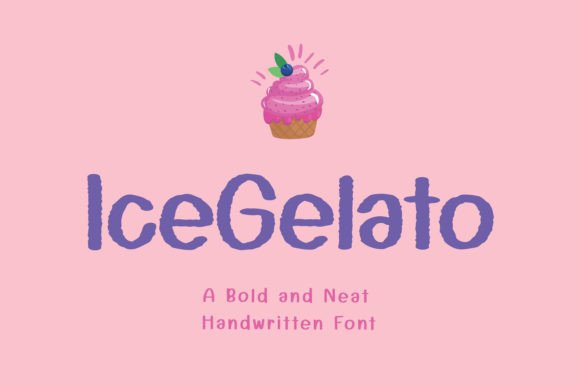 IceGelato Font: A Sweet Touch for Friendly Designs