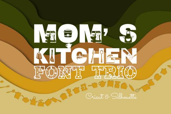 Mom's Kitchen Font Trio: A Designer's Guide to Its Charm