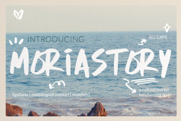 Moria Story Font: Authentic Handwriting for Modern Design
