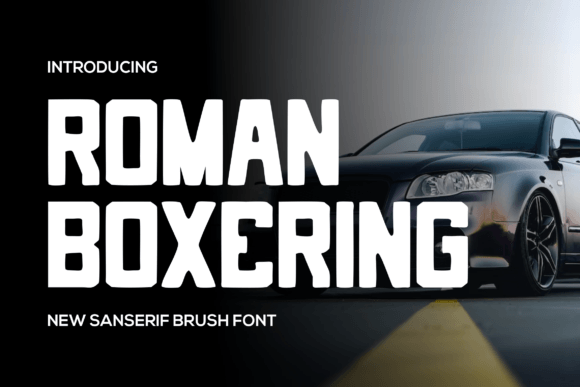 Roman Boxering Font: Unleash Your Boldest Creative Ideas