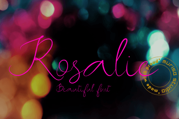 Rosalie Font: Where Classic Calligraphy Meets Modern Design