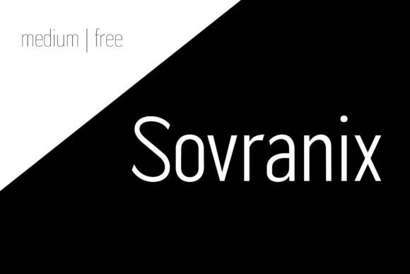 Sovranix Medium: A Modern Font for Bold Statements