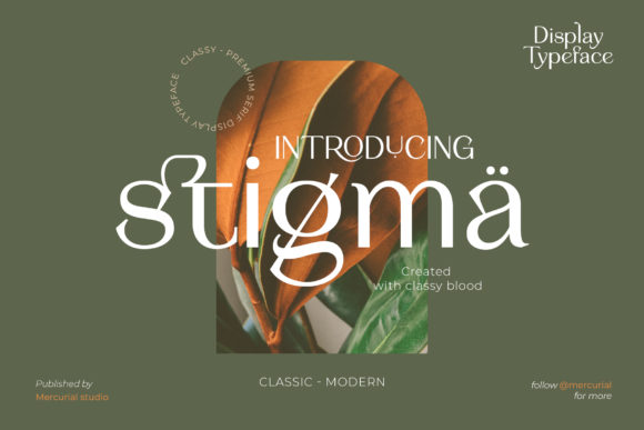 Stigma Font: Elevating Modern Design with a Cool Edge