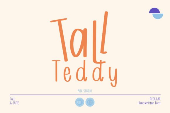 Tall Teddy Font: A Sweet Blend of Neat and Adorable