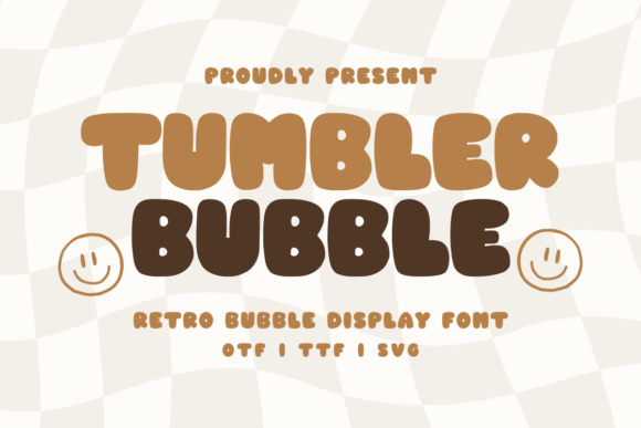 Tumbler Bubble Regular Font: A Playful Choice for Creative Projects